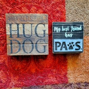 Dog LOVE Wall Counter Signs 😍 Cute